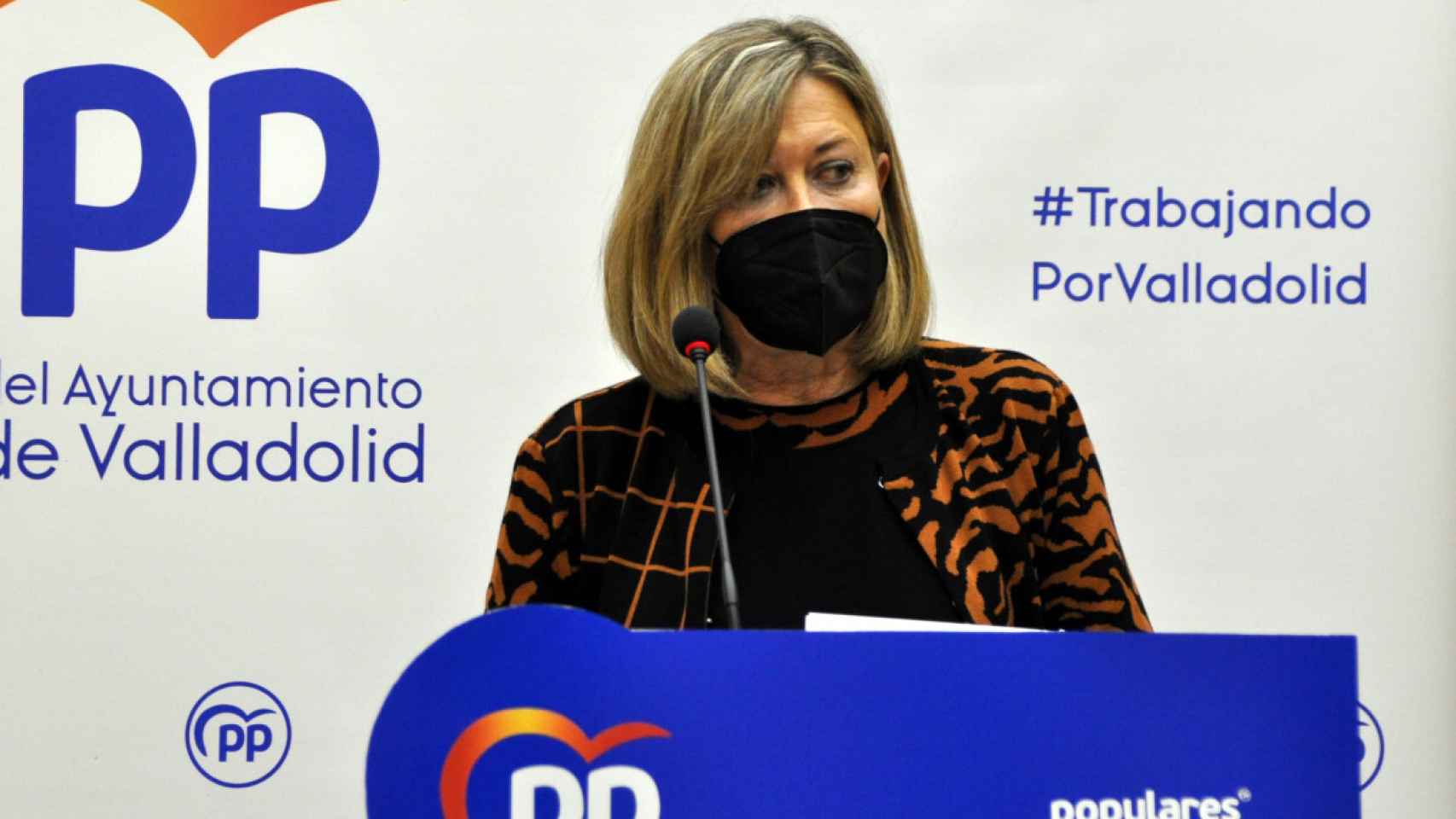 Pilar del Olmo, presidenta del Grupo Municipal del PP