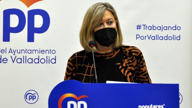 Pilar del Olmo, presidenta del Grupo Municipal Popular en el Ayuntamiento de Valladolid