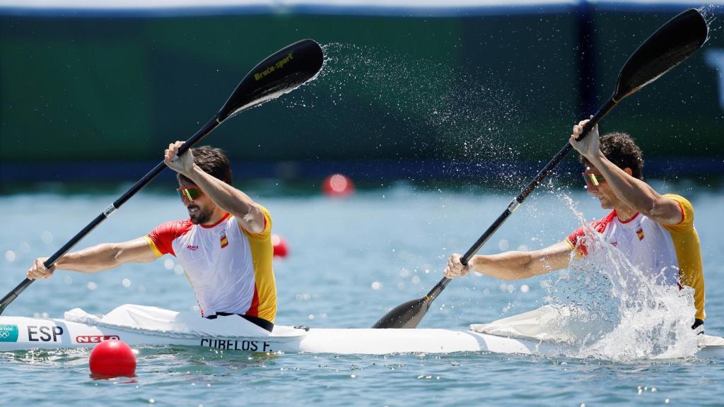 Paco Cubelos e Íñigo Peña en los Juegos Olímpicos de Tokio 2020