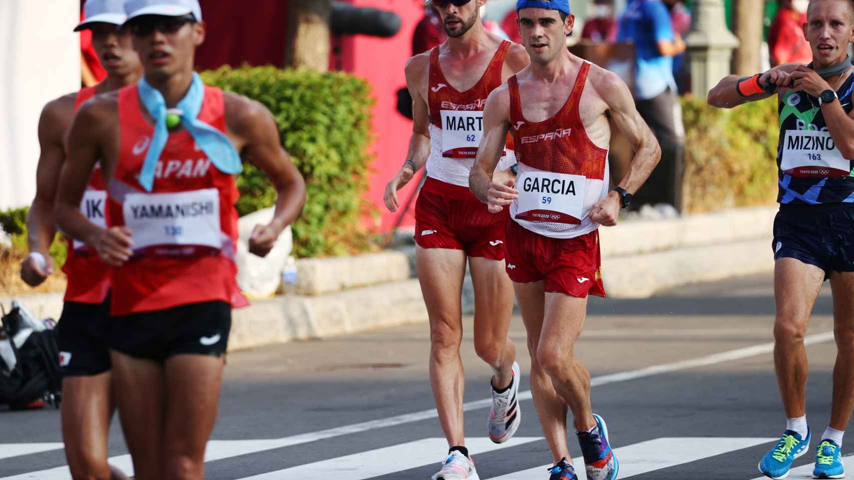 Diego Garcíaa y Álvaro Martín, en los Juegos Olímpicos