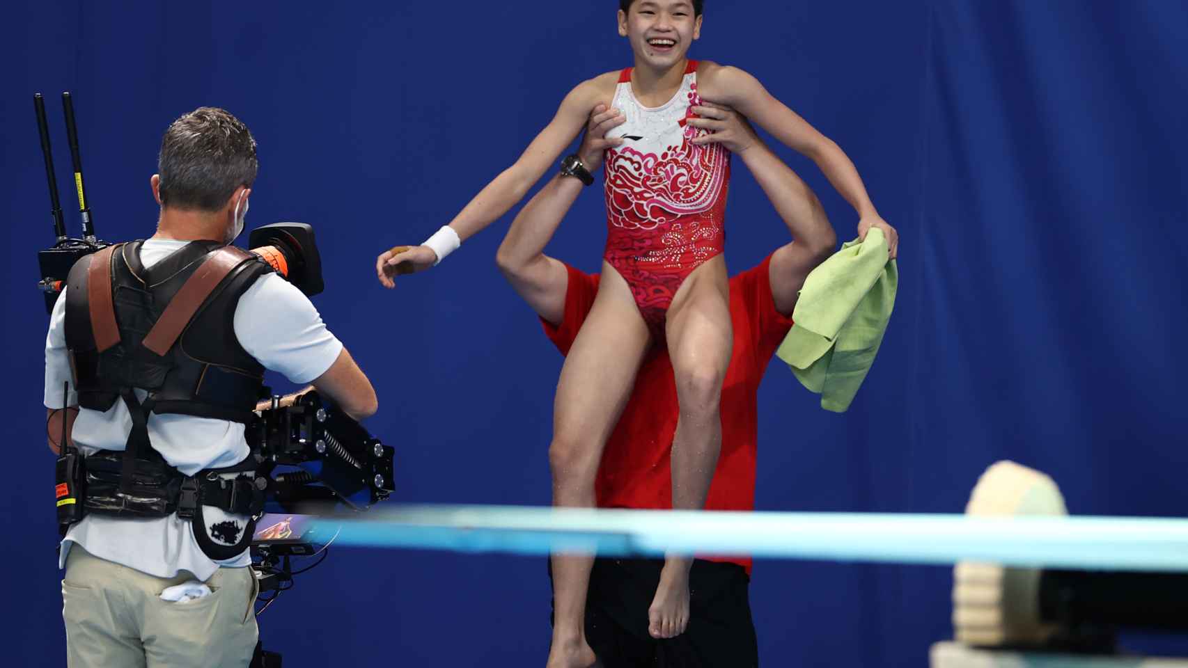 Quan Hongchan, en los Juegos Olímpicos