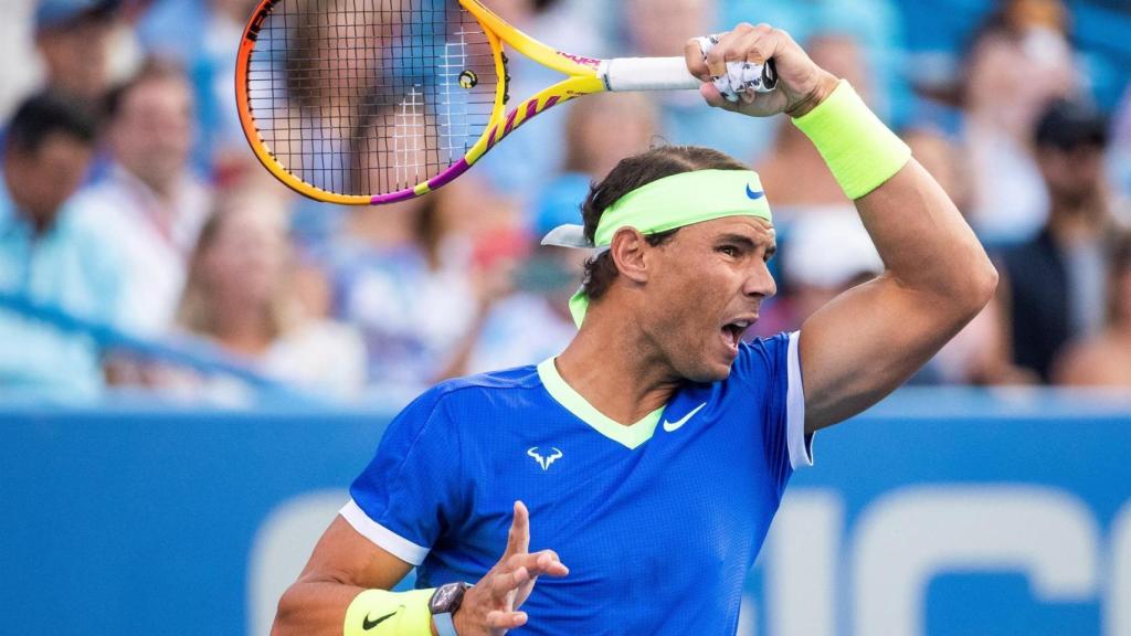 Rafa Nadal, en el Torneo de Washington 2021