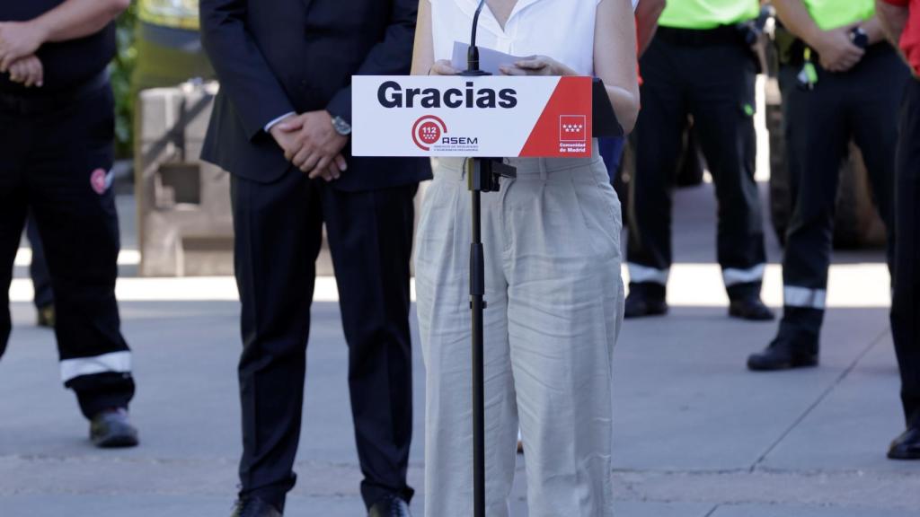 Isabel Díaz Ayuso, presidenta de la Comunidad de Madrid.