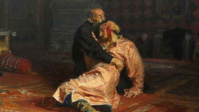 'Iván el Terrible y su hijo', obra de Ilya Repin (1885).