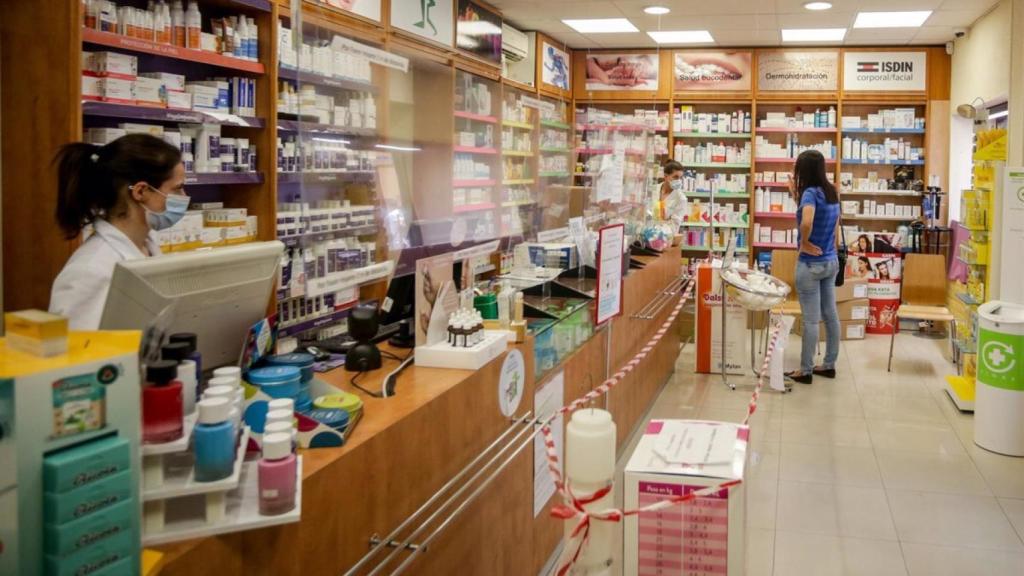 Una farmacia de Málaga.