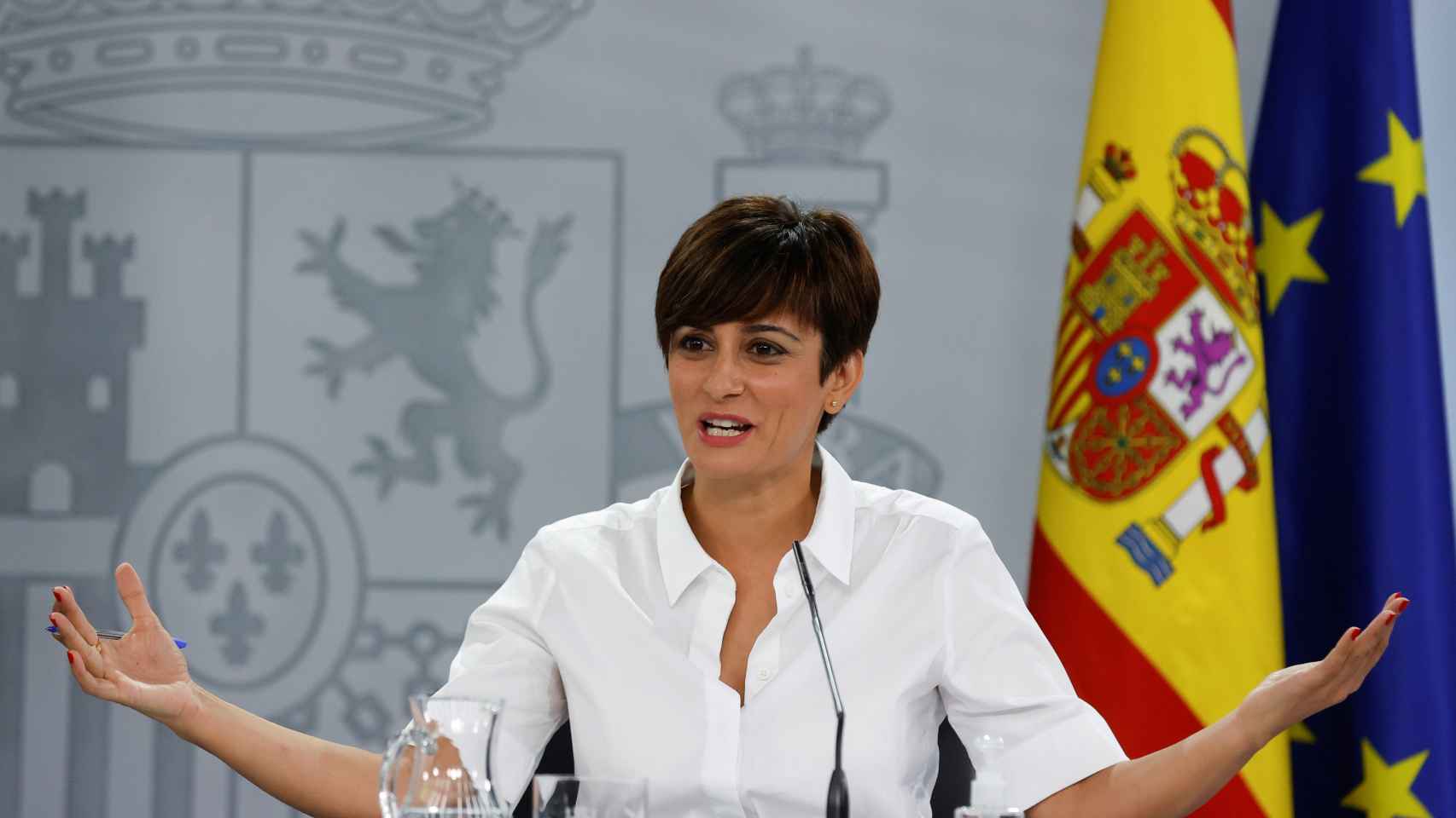 La ministra portavoz, Isabel Rodríguez.