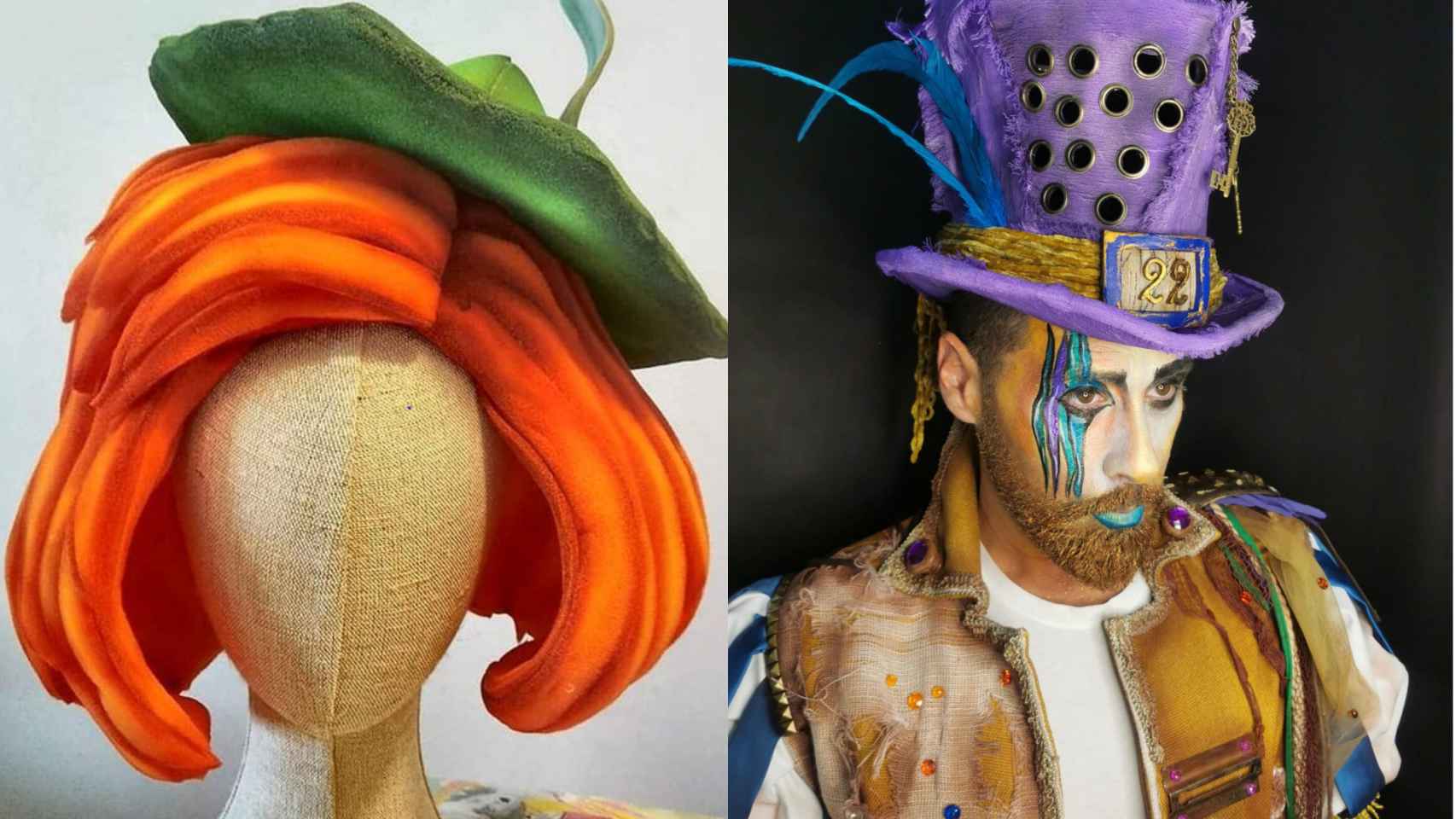 Los dos trabajos de Berta en el Carnaval de Málaga.