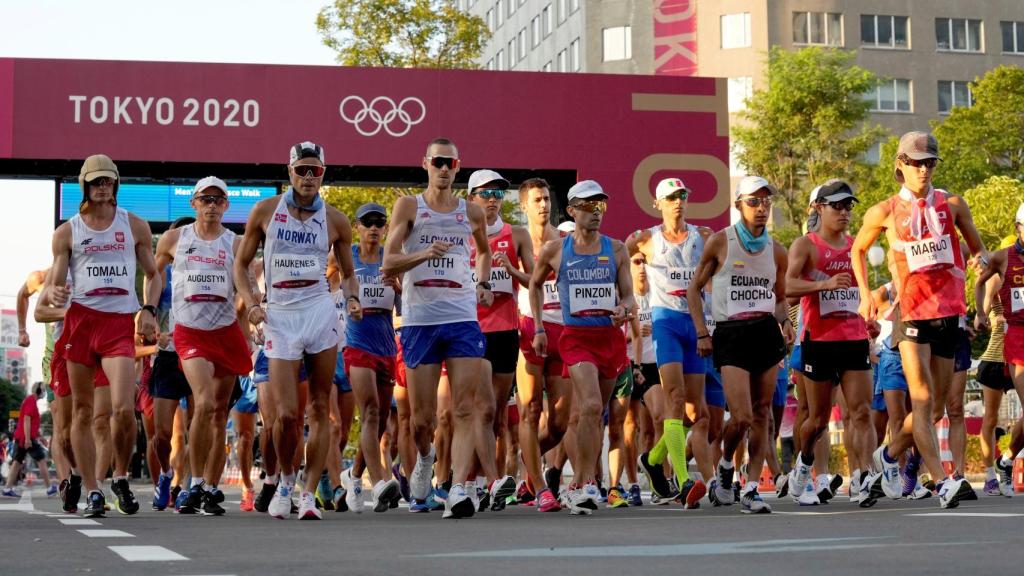 Prueba de los 50 kilómetros marcha en los JJOO de Tokio 2020