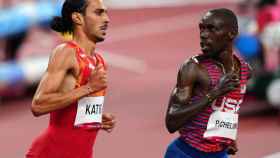 Mohamed Katir, en los Juegos Olímpicos