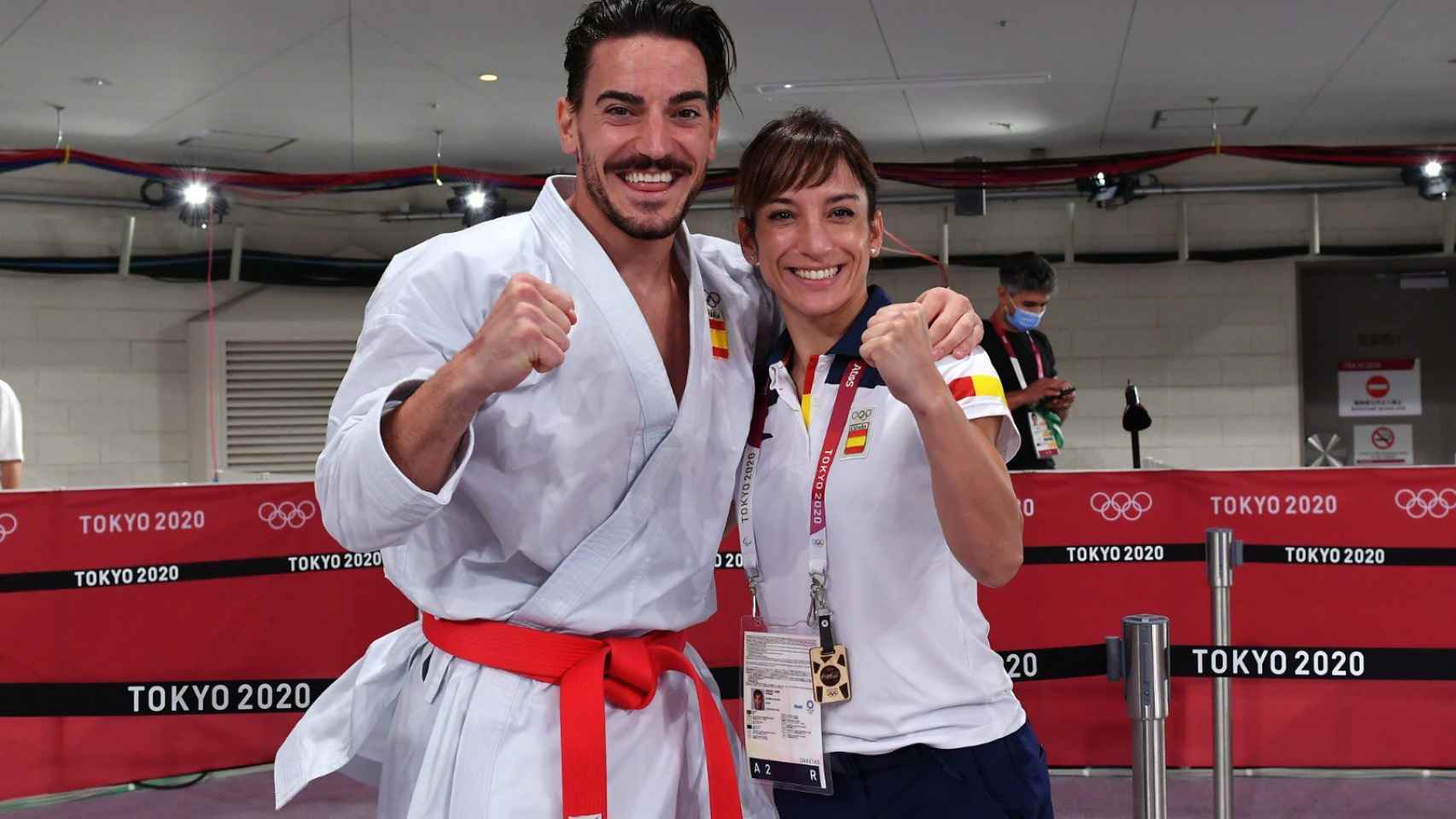 Damián Quintero y Sandra Sánchez
