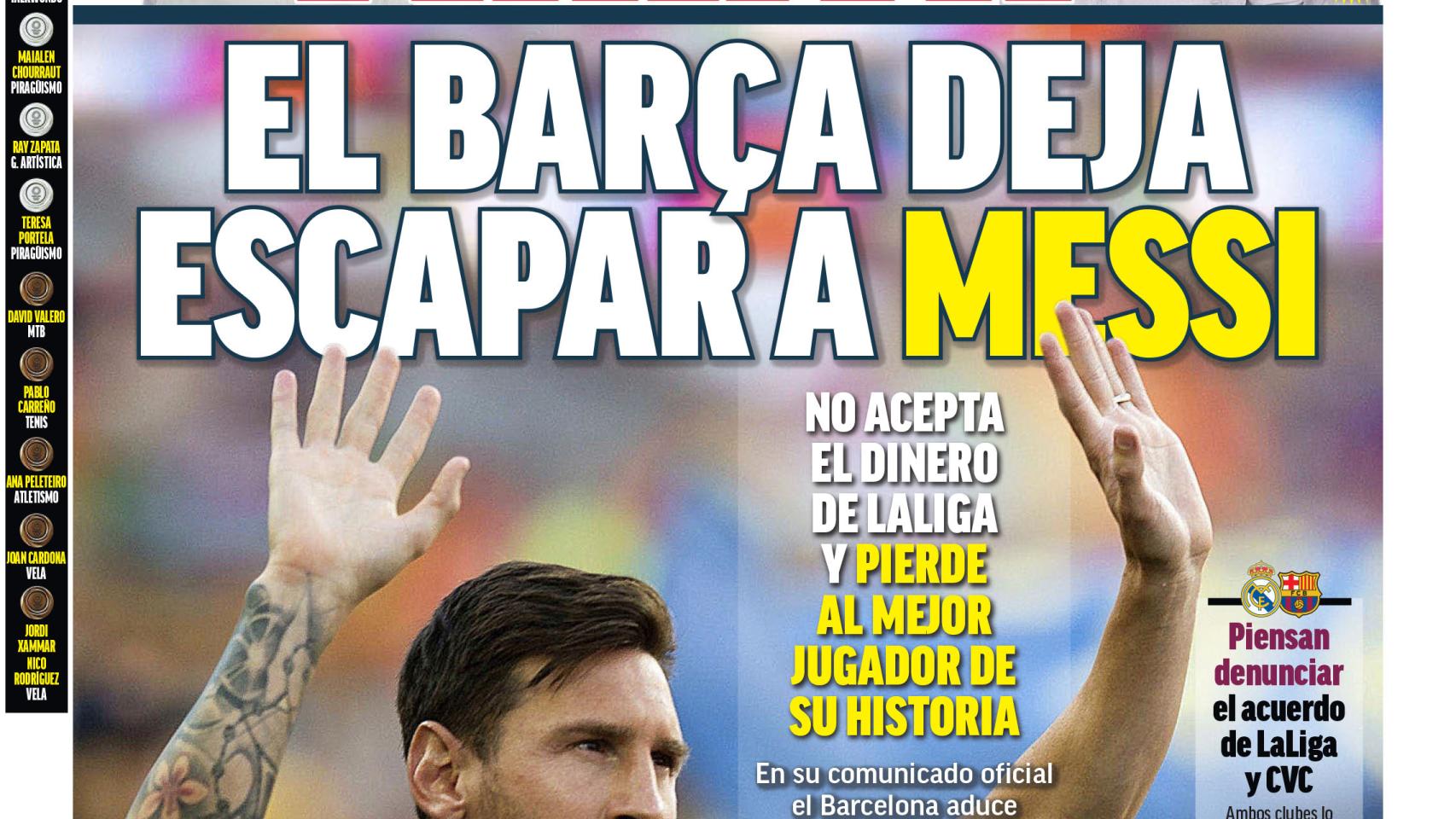 Portada MARCA (06/08/21)