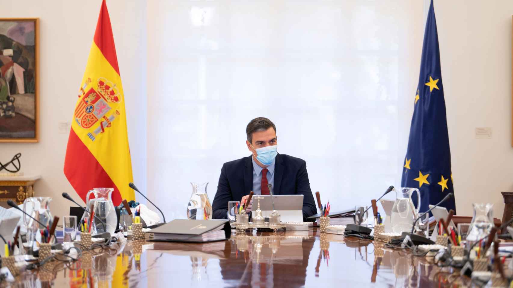 Pedro Sánchez, durante un Consejo de Ministros.