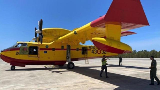 España envía un avión y un equipo de 5 militares de la UME para apoyar contra los incendios en Grecia