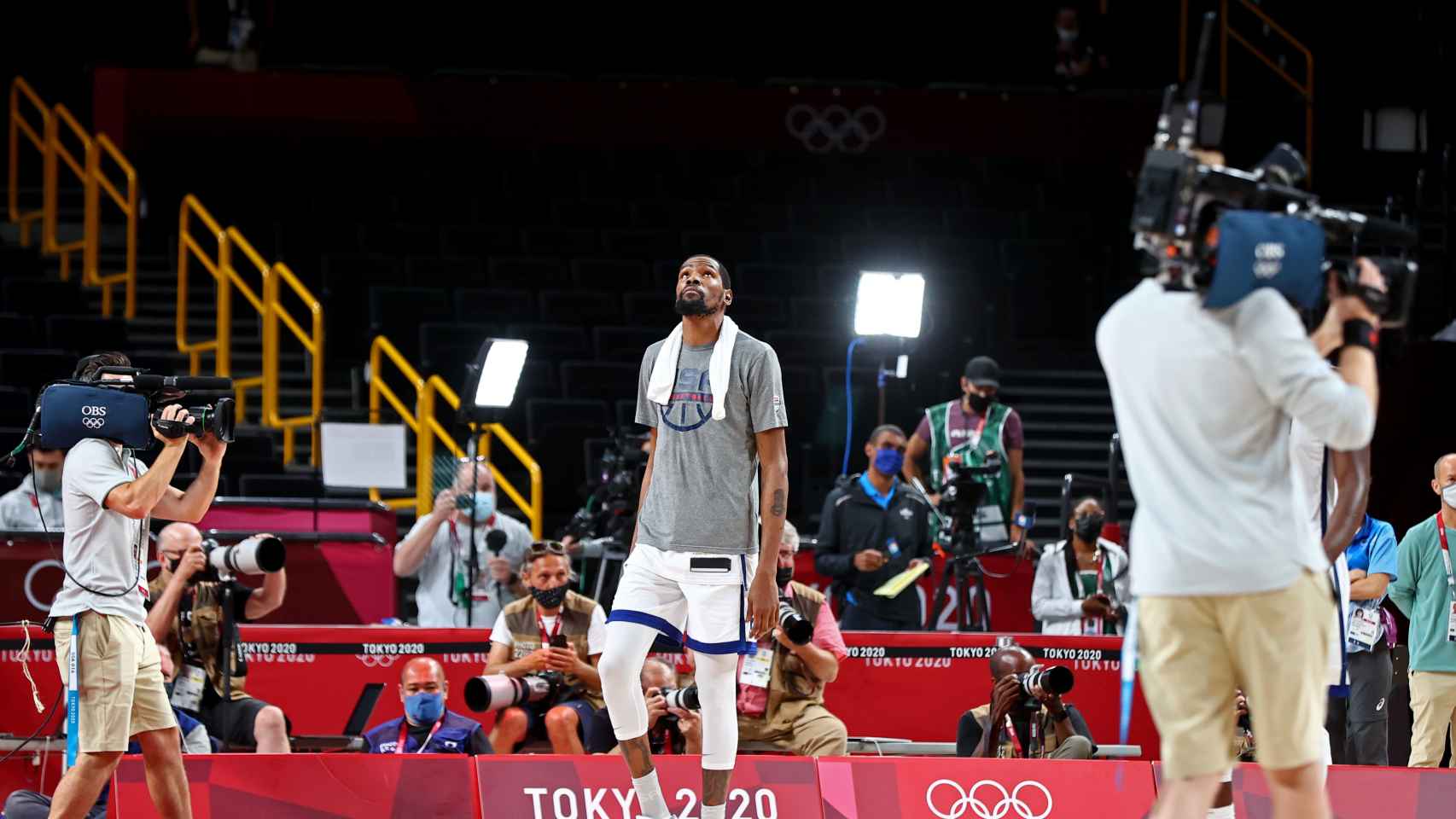 Kevin Durant durante los Juegos Olímpicos de Baloncesto