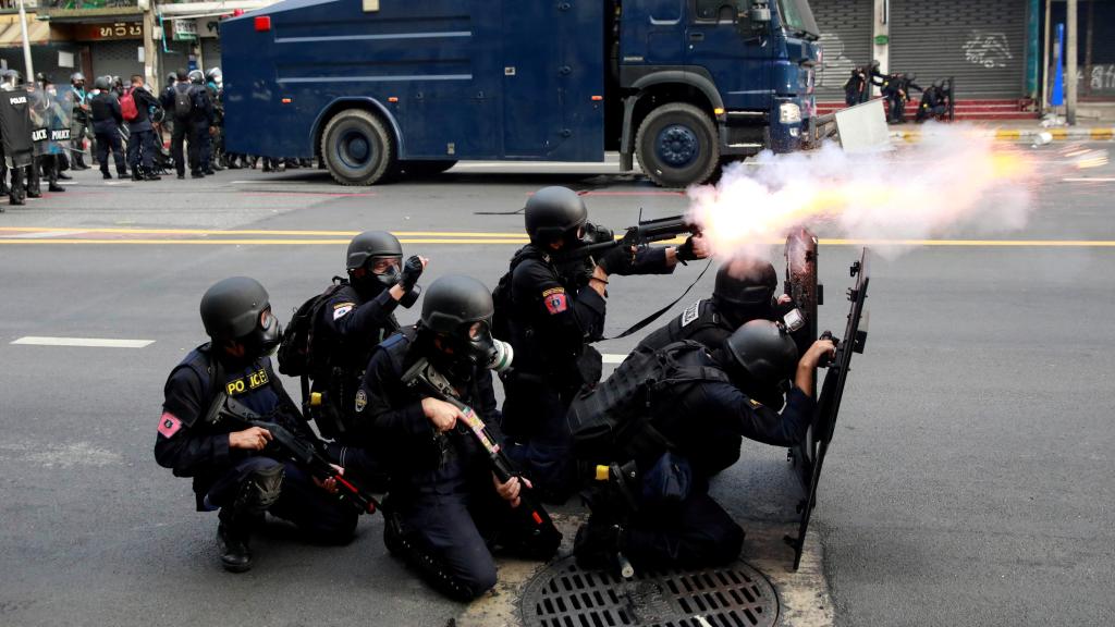 Protestas en Tailandia.