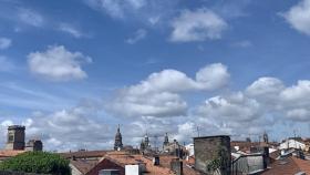 Los cielos de Santiago de Compostela