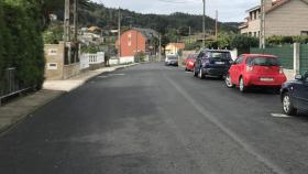 La calle Regueiro, en Castro Laxo (Culleredo), fue arreglada el año pasado