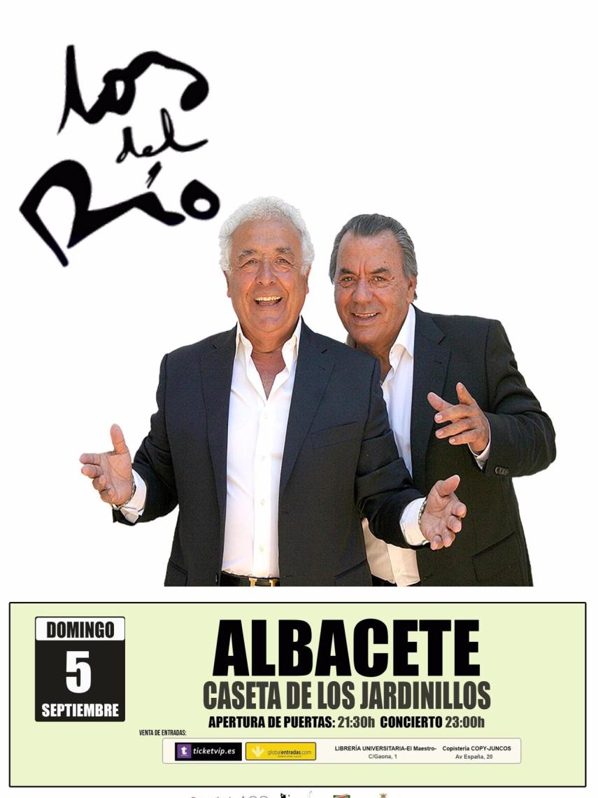 Los Del Río actuarán en Albacete