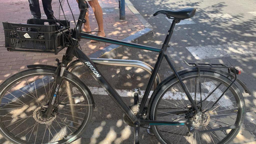 Imagen de la bicicleta robada en Plaza América.