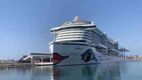 Imagen de uno de los cruceros que hará escala en el puerto de Málaga.