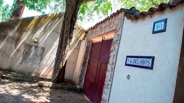 Chalet donde el anciano mató al ladrón.