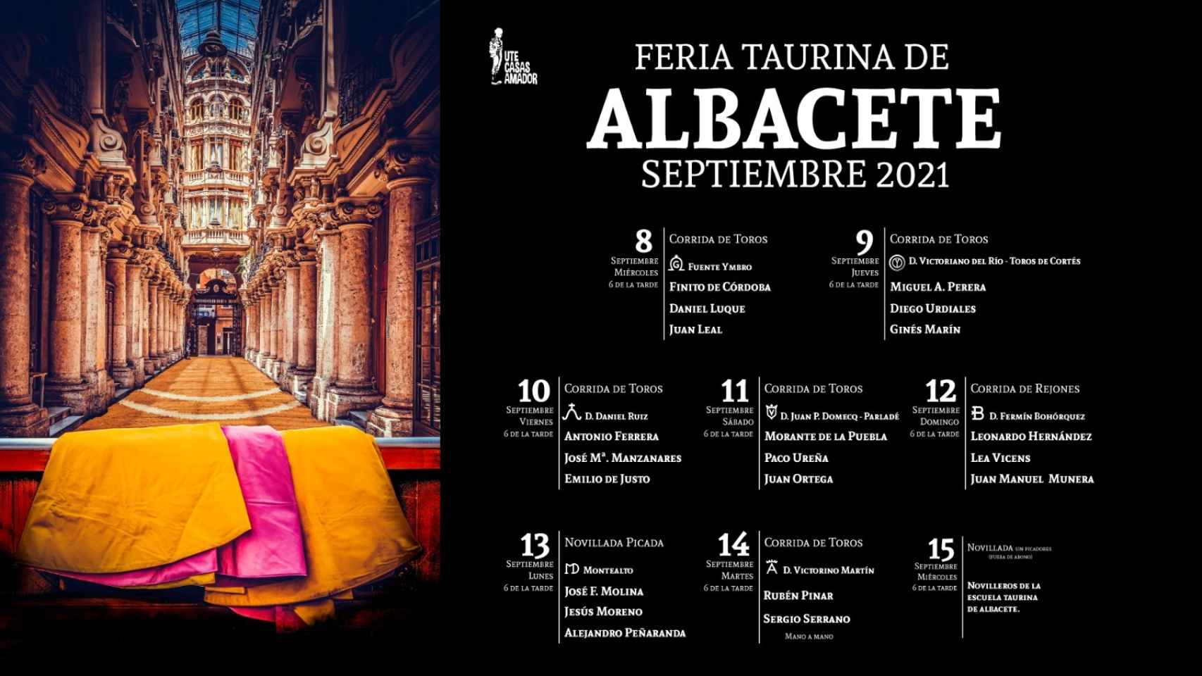 Programa de la feria taurina de Albacete