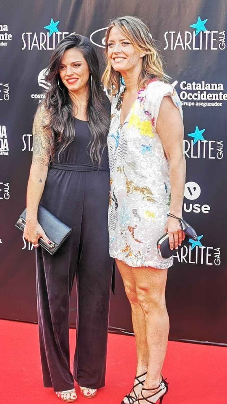 María Casado y Martina posando en la gala Starlite.