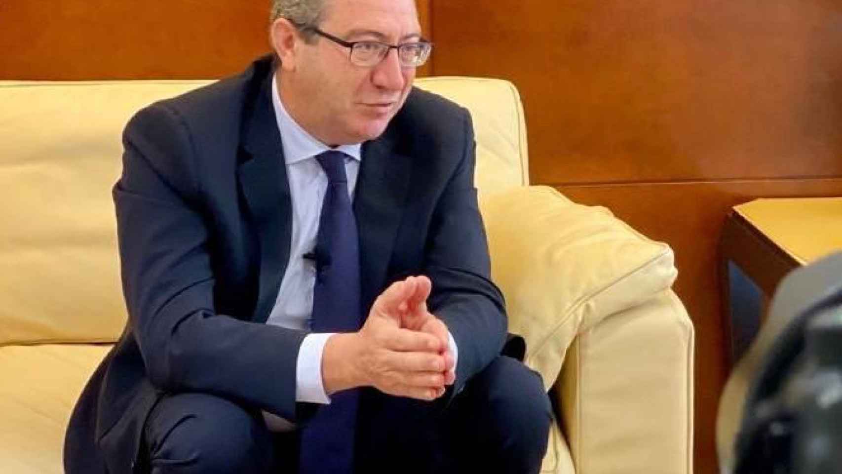 El presidente del PP de Alicante, Toni Pérez.