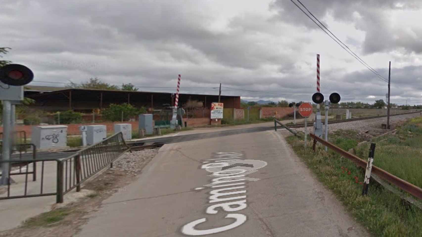 Imagen de la calle Paralela de Talavera en Google Maps