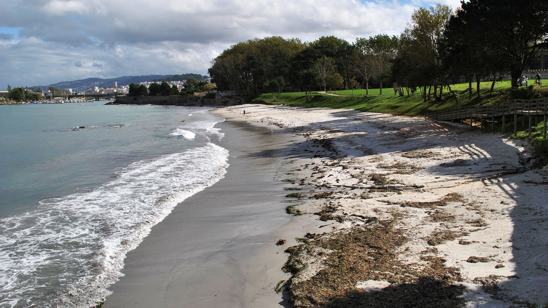 Playa de Alcabre.