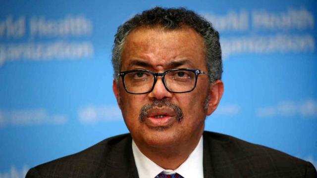 El director general de la OMS, Tedros Adhanom Ghebreyesus.