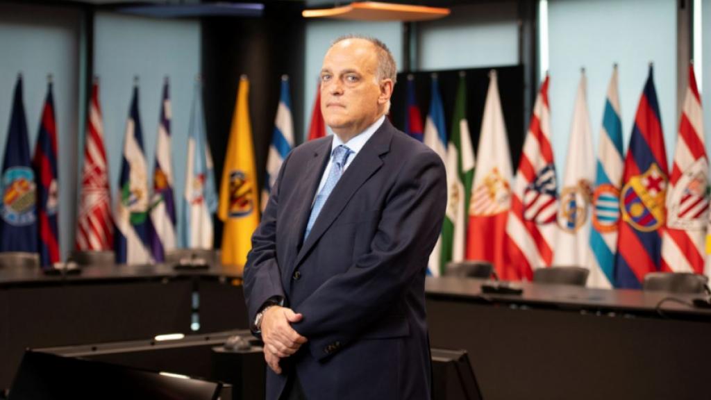 Javier Tebas, presidente de LaLiga