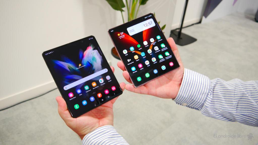 Samsung Galaxy Z Fold 2 y Fold 3