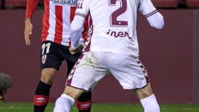 Rubén Martínez en un partido contra el Albacete la pasada temporada. Foto: LaLiga
