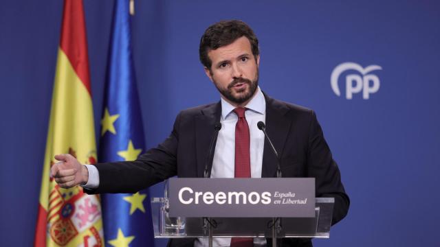 Pablo Casado, presidente del PP.