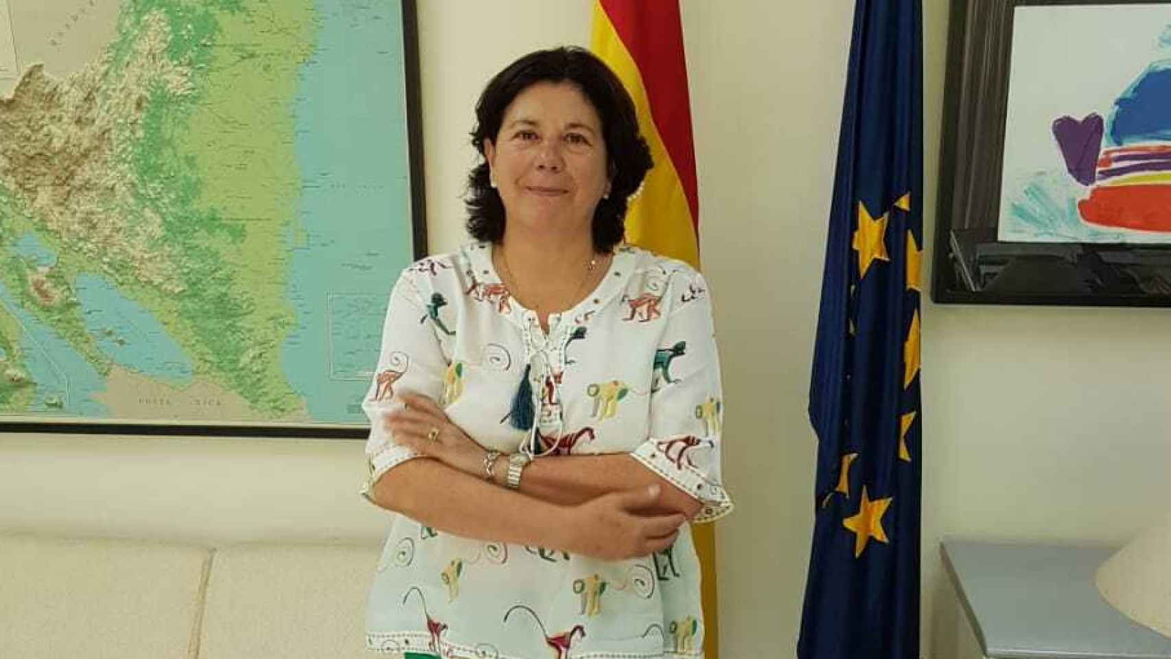 La embajadora española en Nicaragua, María del Mar Fernández-Palacios.