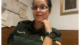 La guardia civil Luisa María Flores, cuando estaba en activo.