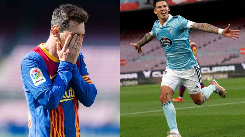 El Celta se cuela en la memoria de la última vez de Messi con la camiseta del Barça