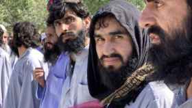 Miembros de los talibán, en una imagen de archivo.