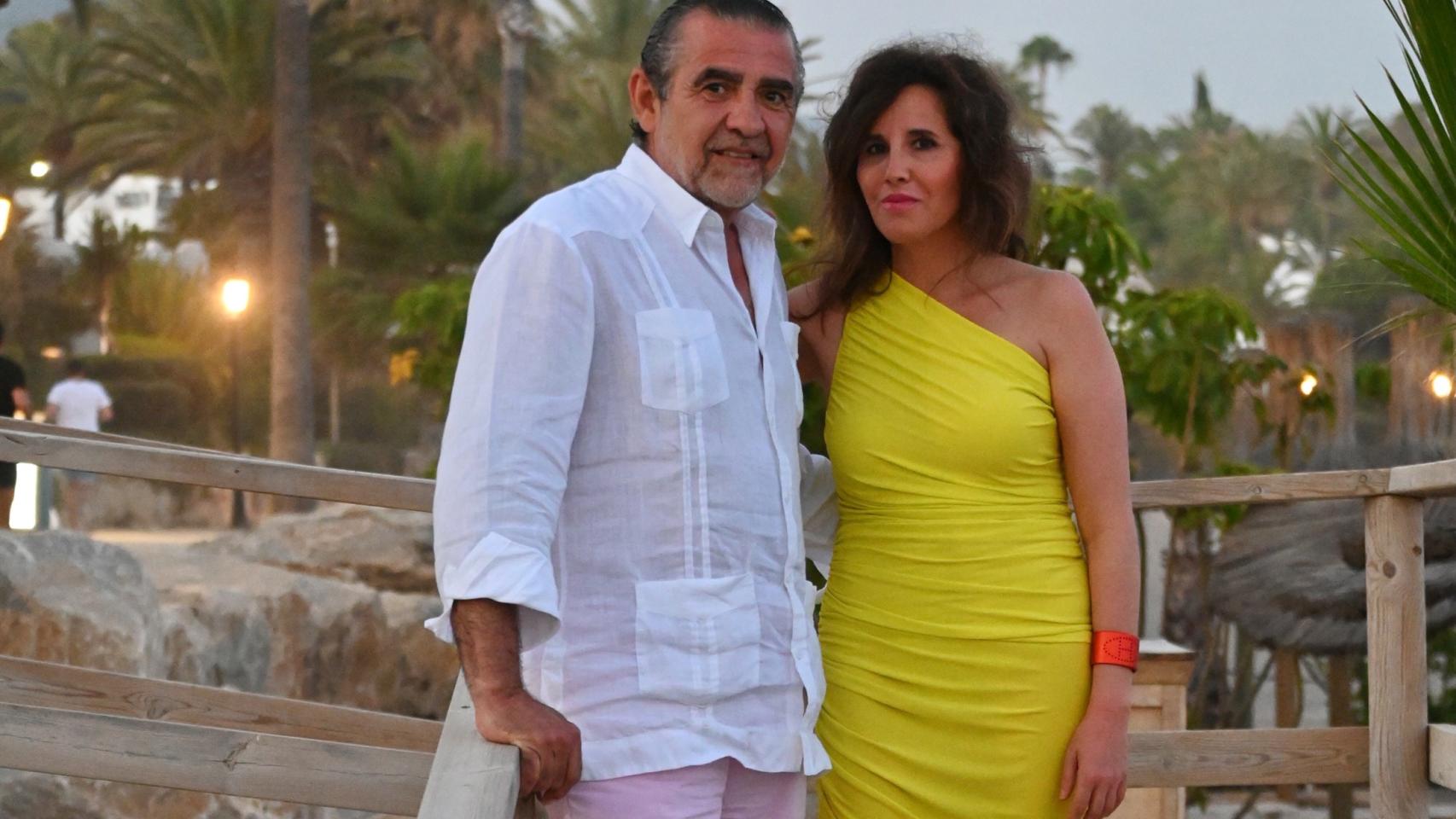 Jaime Martínez-Bordiú y su pareja Marta Fernández en una imagen reciente en Marbella.