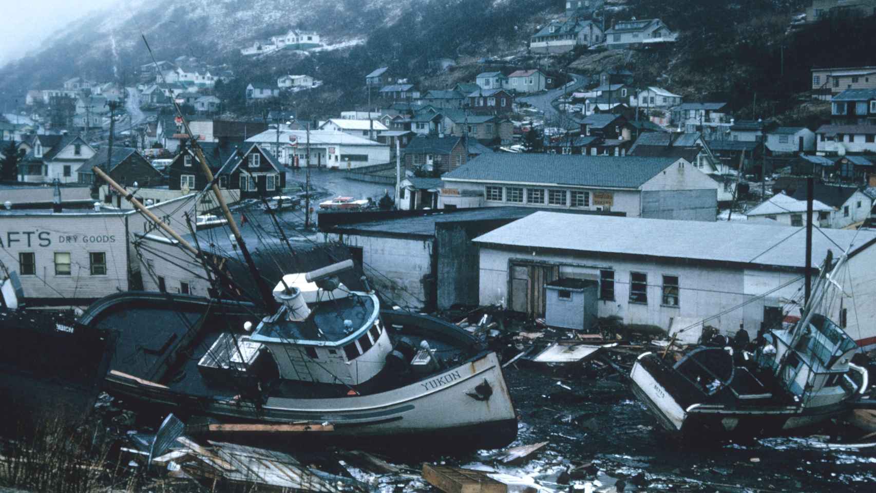 Consecuencias del tsunami en Alaska en 1964