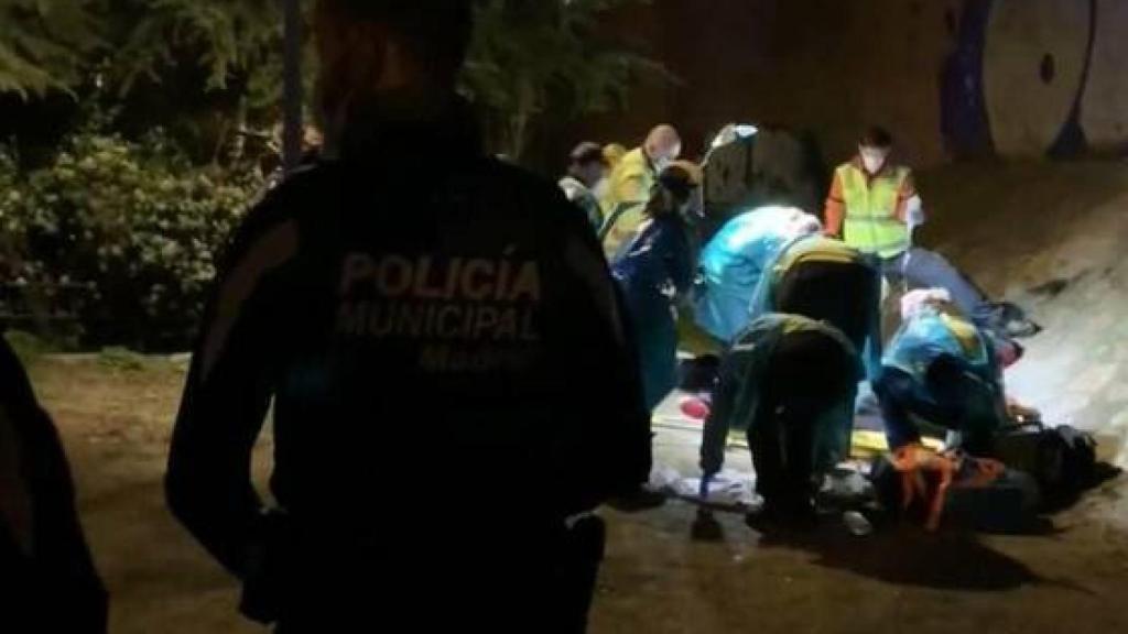 Joven apuñalado en Carabanchel.