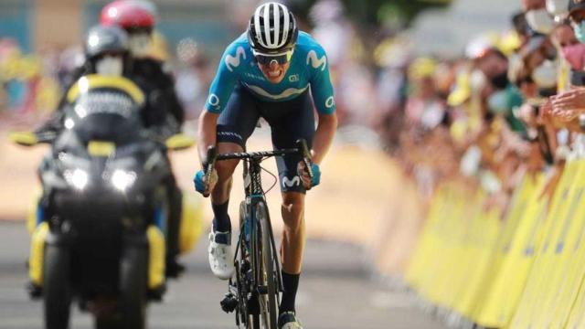 Los españoles Mikel Landa, Enric Mas y Alejandro Valverde lucharán por conseguir el maillot rojo.