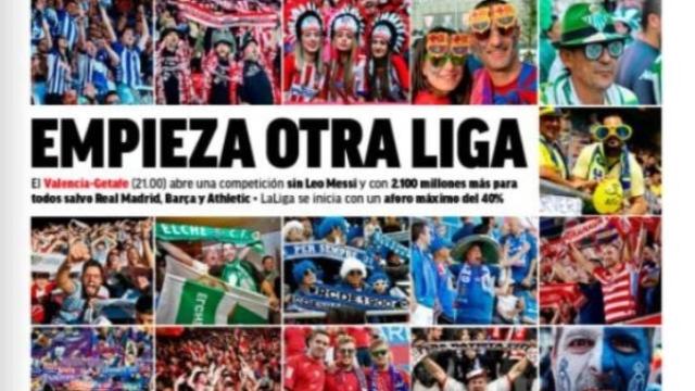 La portada del diario MARCA (13/08/2021)