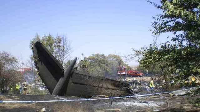 Accidente del avión de Spanair en 2008.