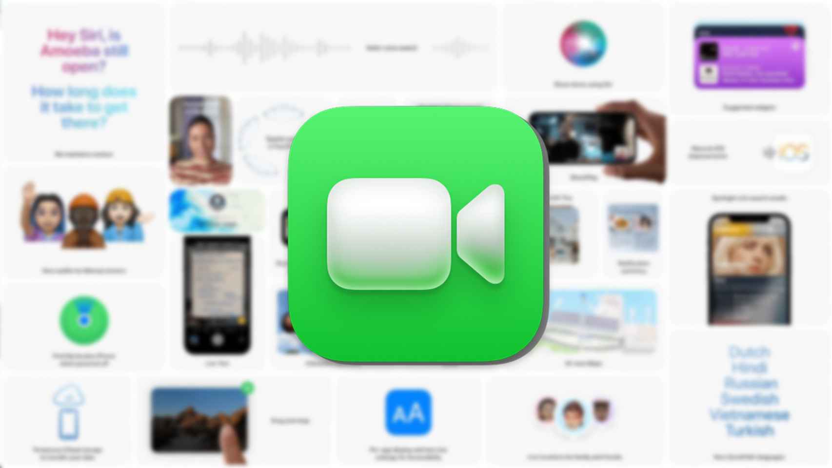 FaceTime con iOS 15