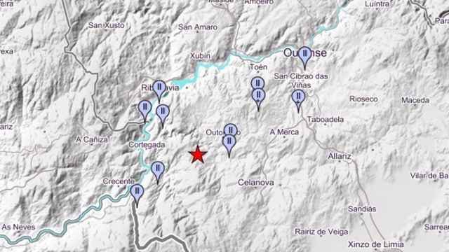Nuevos temblores en Gomesende (Ourense), el más fuerte de 2,7 de magnitud