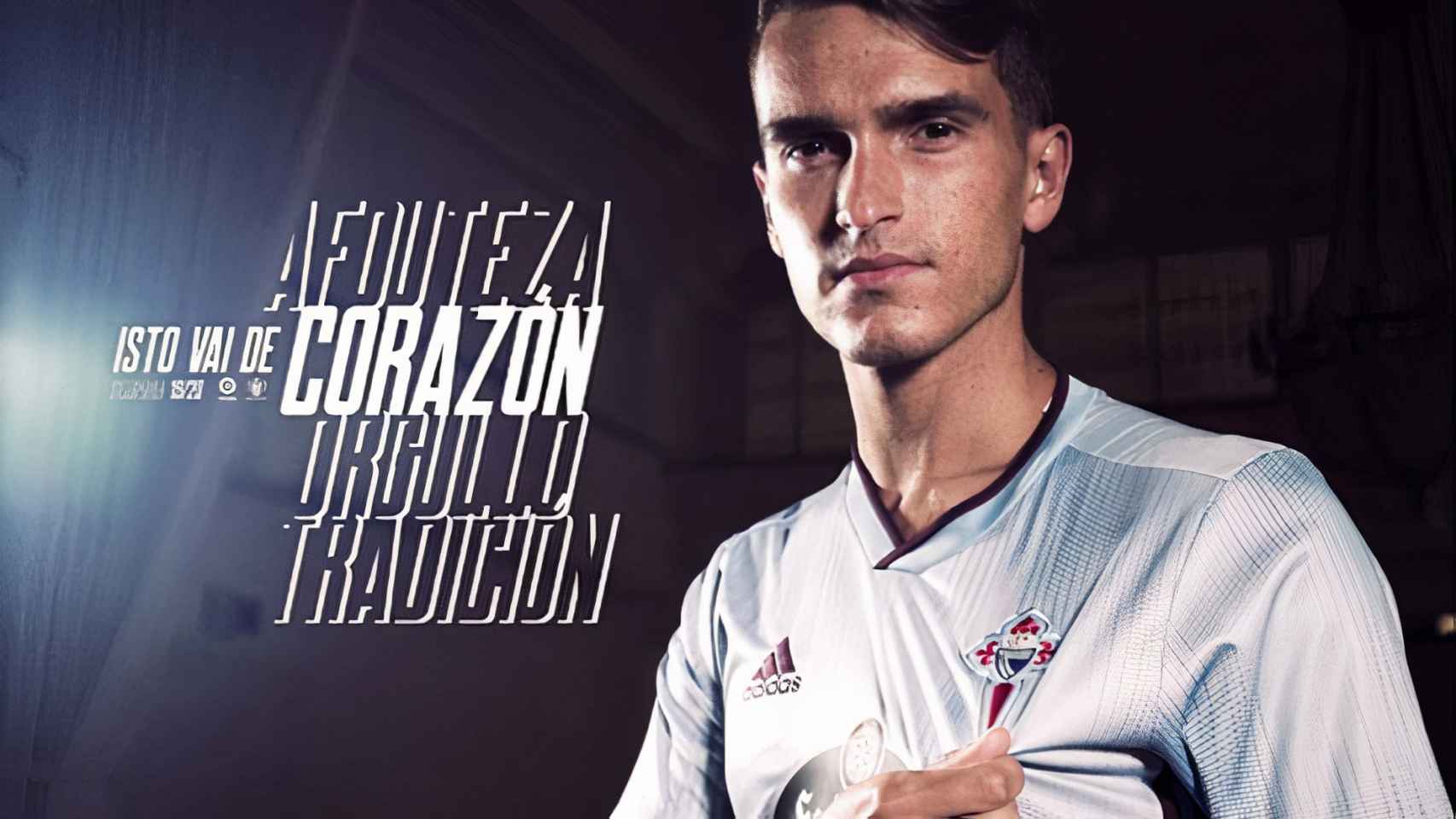 Imagen de Denis Suárez cuando se anunció su fichaje por el Celta.