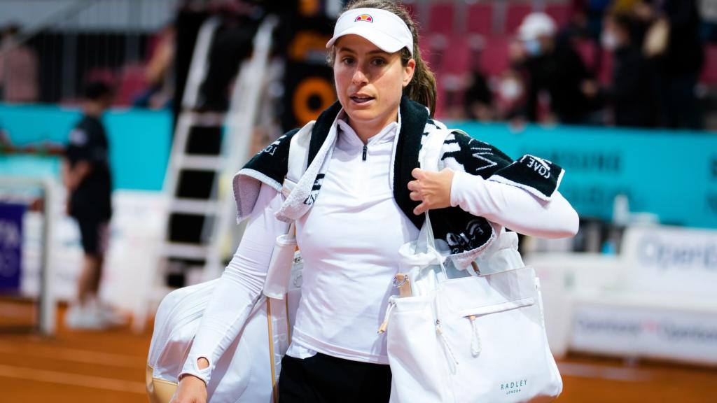 Johanna Konta en el Mutua Madrid Open