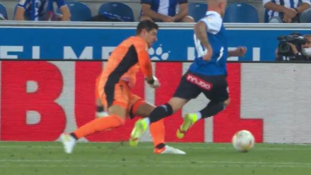 Penalti de Courtois